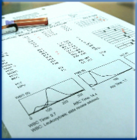 Campbell Village Veterinary Clinic does its best to process as much lab work "in-house" as possible.