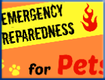Campbell Village Veterinary Clinic highly recommends including your pet in your emergency preparedness plans. Campbell Village Veterinary Clinic highly recommends including your pet in your emergency preparedness plans.